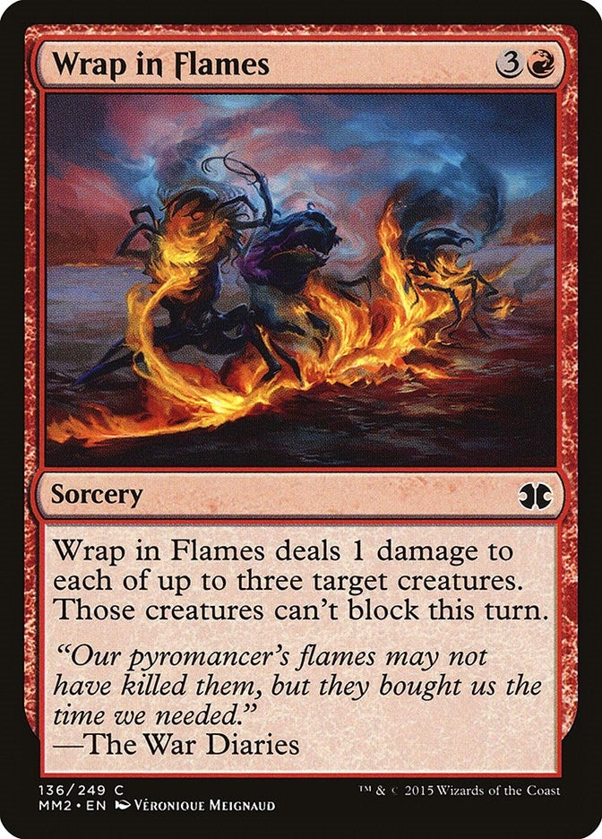 Image for Wrap in Flames (136) [Modern Masters 2015]