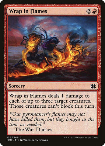 Image for Wrap in Flames (136) [Modern Masters 2015]