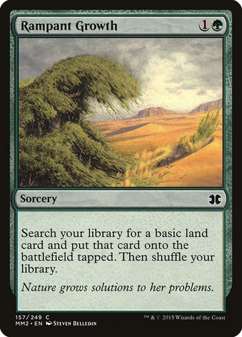 Image for Rampant Growth (157) [Modern Masters 2015]