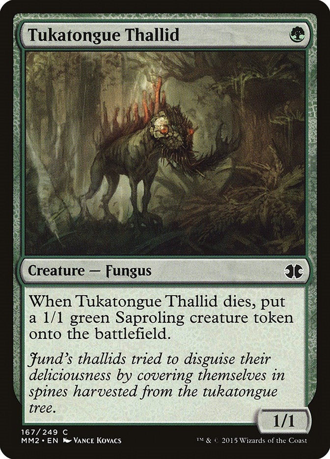 Image for Tukatongue Thallid (167) [Modern Masters 2015]