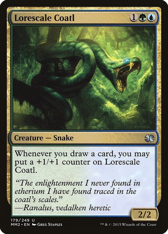 Image for Lorescale Coatl (179) [Modern Masters 2015]