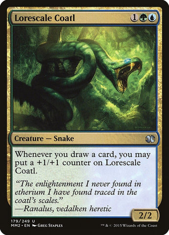 Image for Lorescale Coatl (179) [Modern Masters 2015]