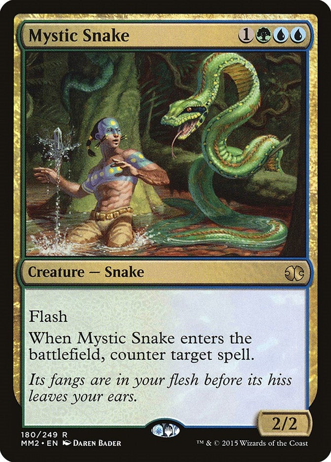 Image for Mystic Snake (180) [Modern Masters 2015]