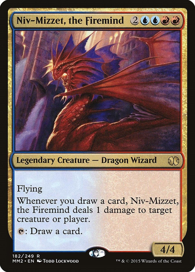 Image for Niv-Mizzet, the Firemind (182) [Modern Masters 2015]