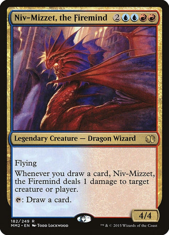 Image for Niv-Mizzet, the Firemind (182) [Modern Masters 2015]