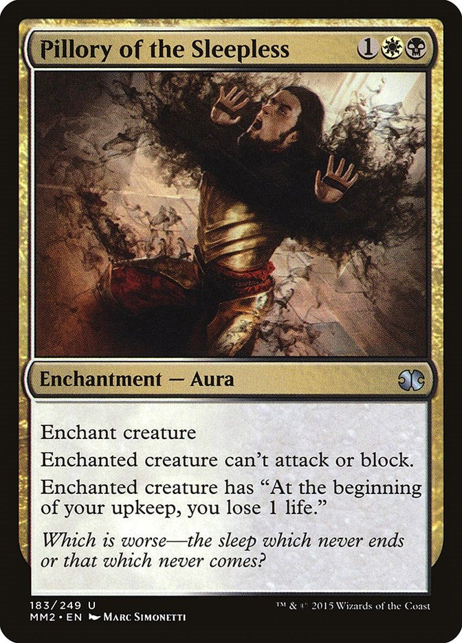 Image for Pillory of the Sleepless (183) [Modern Masters 2015]