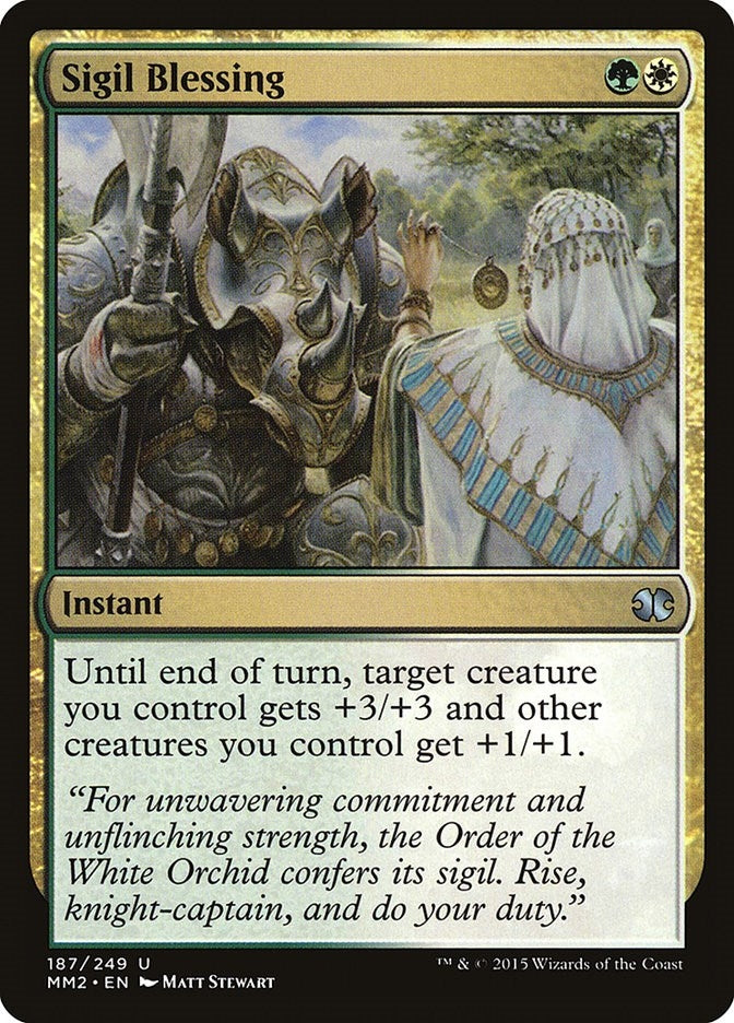 Image for Sigil Blessing (187) [Modern Masters 2015]