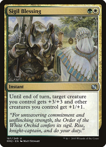 Image for Sigil Blessing (187) [Modern Masters 2015]