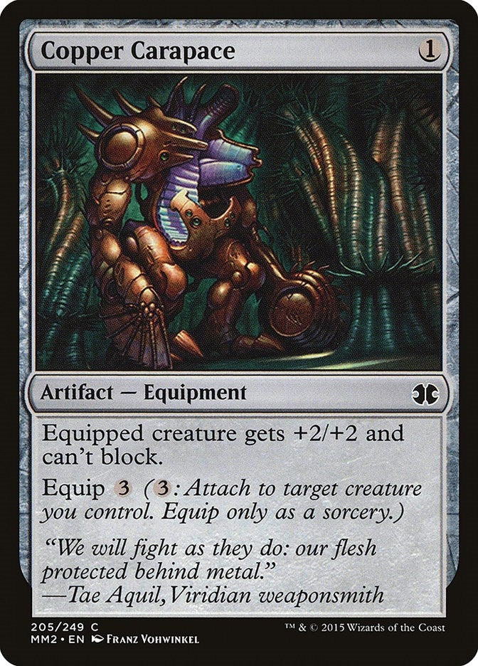 Image for Copper Carapace (205) [Modern Masters 2015]