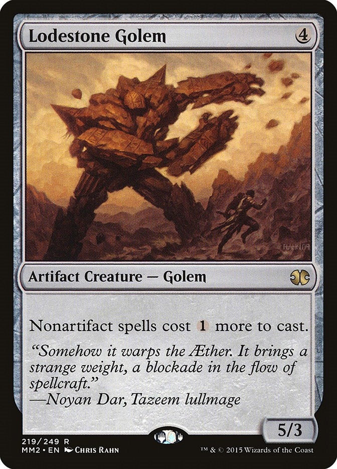 Image for Lodestone Golem (219) [Modern Masters 2015]