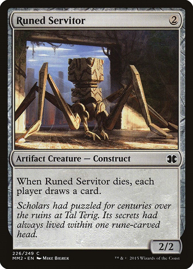 Image for Runed Servitor (226) [Modern Masters 2015]