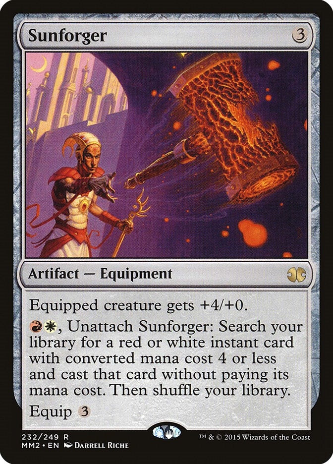 Image for Sunforger (232) [Modern Masters 2015]