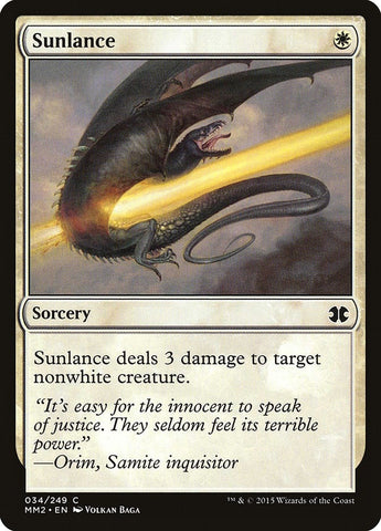 Image for Sunlance (34) [Modern Masters 2015]