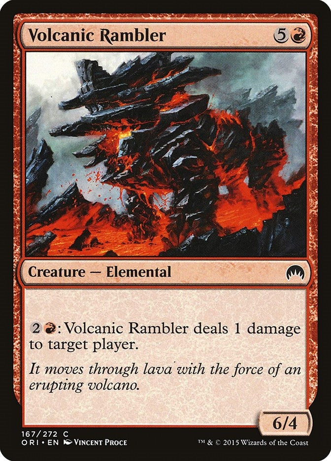 Image for Volcanic Rambler (167) [Magic Origins]