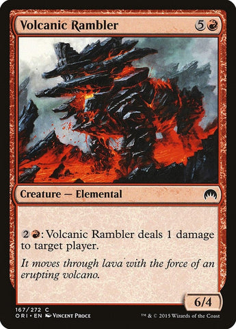 Image for Volcanic Rambler (167) [Magic Origins]
