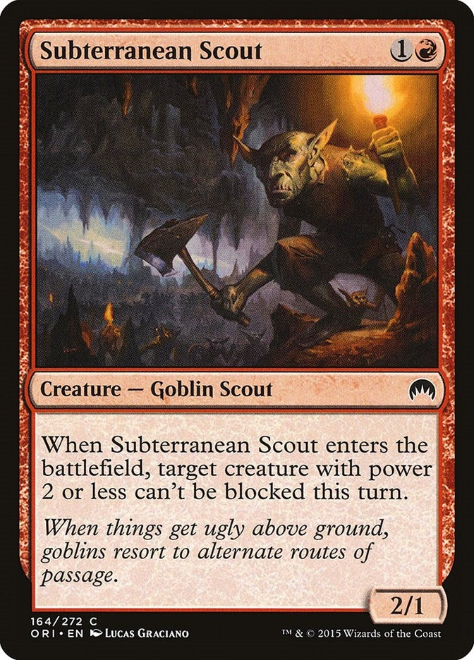 Image for Subterranean Scout (164) [Magic Origins]