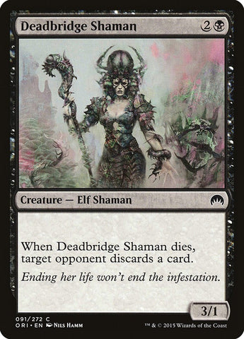 Image for Deadbridge Shaman (91) [Magic Origins]