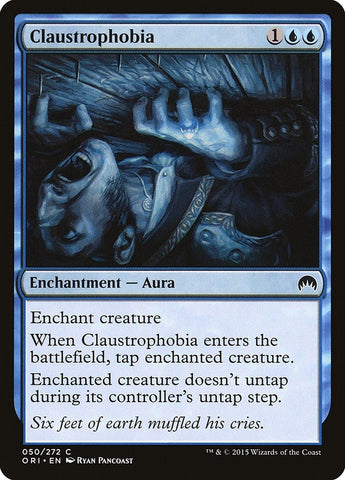 Image for Claustrophobia (50) [Magic Origins]