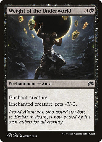 Image for Weight of the Underworld (126) [Magic Origins]