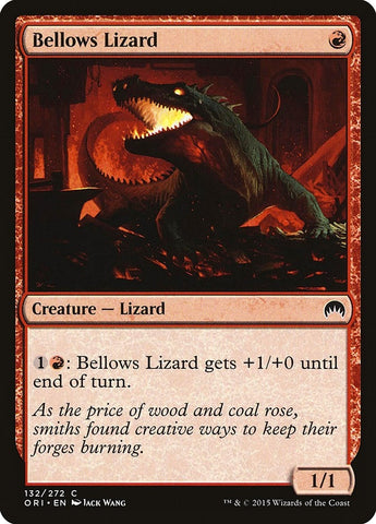 Image for Bellows Lizard (132) [Magic Origins]