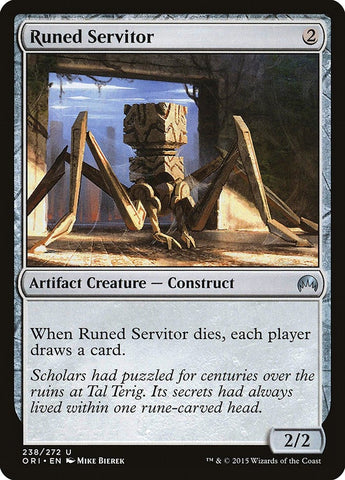 Image for Runed Servitor (238) [Magic Origins]