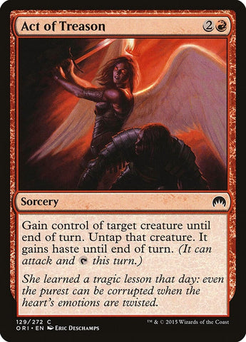 Image for Act of Treason (129) [Magic Origins]
