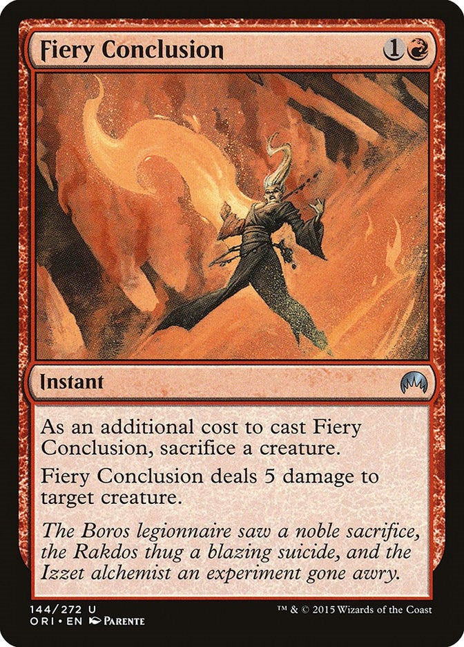 Image for Fiery Conclusion (144) [Magic Origins]