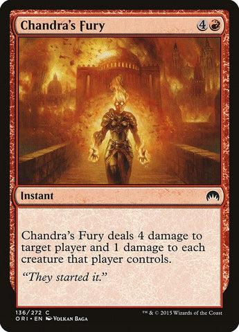 Image for Chandra's Fury (136) [Magic Origins]