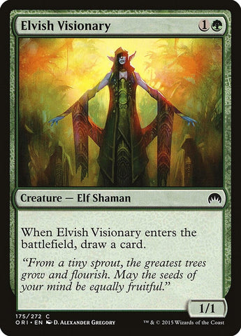Image for Elvish Visionary (175) [Magic Origins]