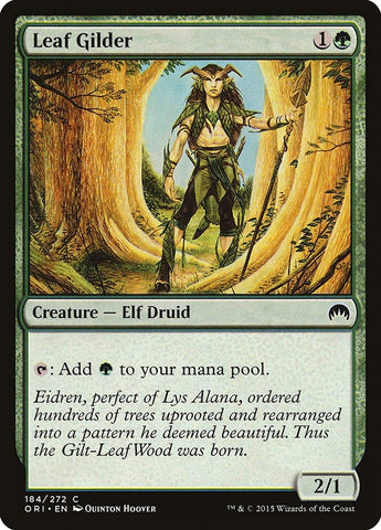 Image for Leaf Gilder (184) [Magic Origins]
