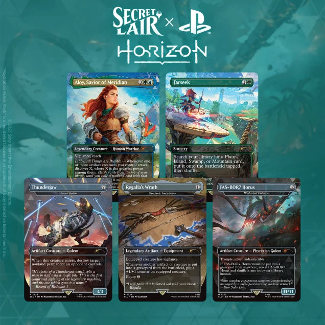 Secret Lair Drop: Secret Lair x Horizon - Into The Forbidden West [Secret Lair Drop Series]