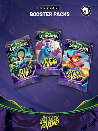 Attack of the Vine Lorcana Booster Pack (Inverell)