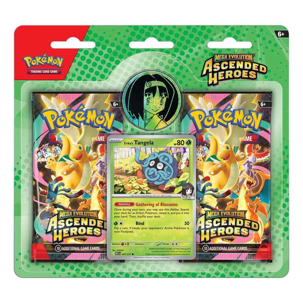 Pokémon TCG: Mega Evolution: Ascended Heroes Collection 2 Pack Blister (Generic Greenacre)
