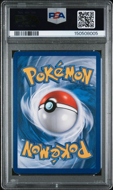 2010 POKEMON HEARTGOLD & SOULSILVER UNDAUNTED #87 KYOGRE & GROUDON LEGEND-HOLO-UNDAUNTED PSA 7