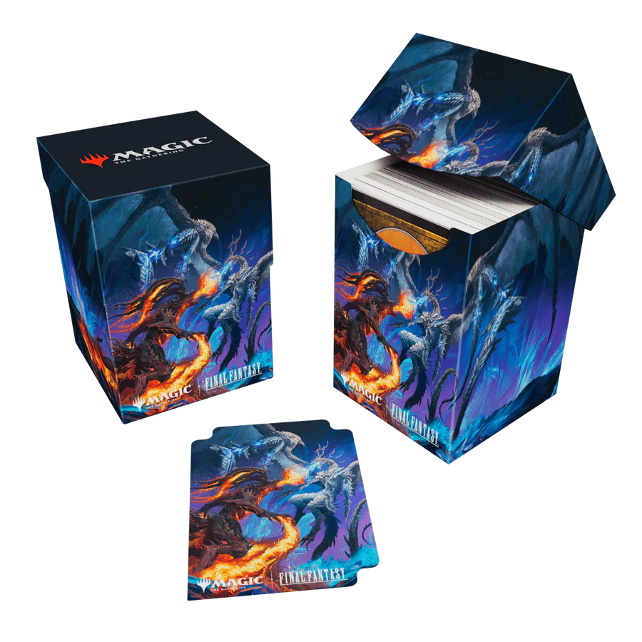 Magic: The Gathering®—FINAL FANTASY™ Bahamut and Ifrit 100+ DECK BOX®