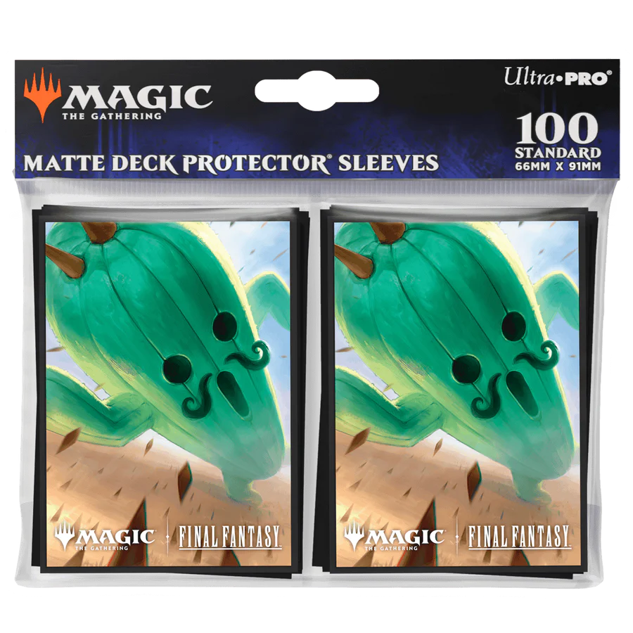 Magic: The Gathering®—FINAL FANTASY™ Jumbo Cactuar 100ct DECK PROTECTOR® Sleeves