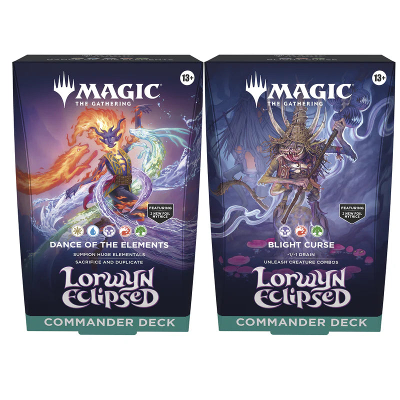 Lorwyn Eclipsed Commander Decks [Set of 2] (Inverell)
