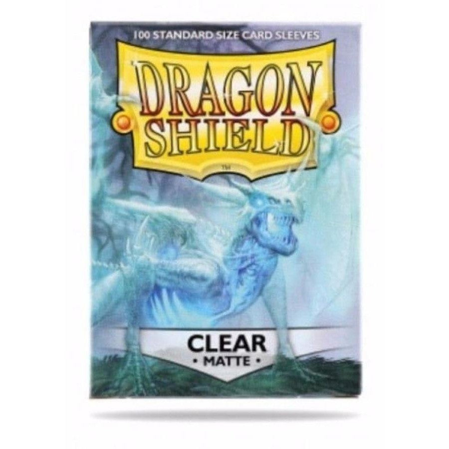Dragon Shield Sleeves Clear Matte (100) - 63x88 mm