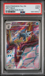 2023 POKEMON PAL EN-PALDEA EVOLVED #209 ARCTIBAX ILLUSTRATION RARE PSA 9