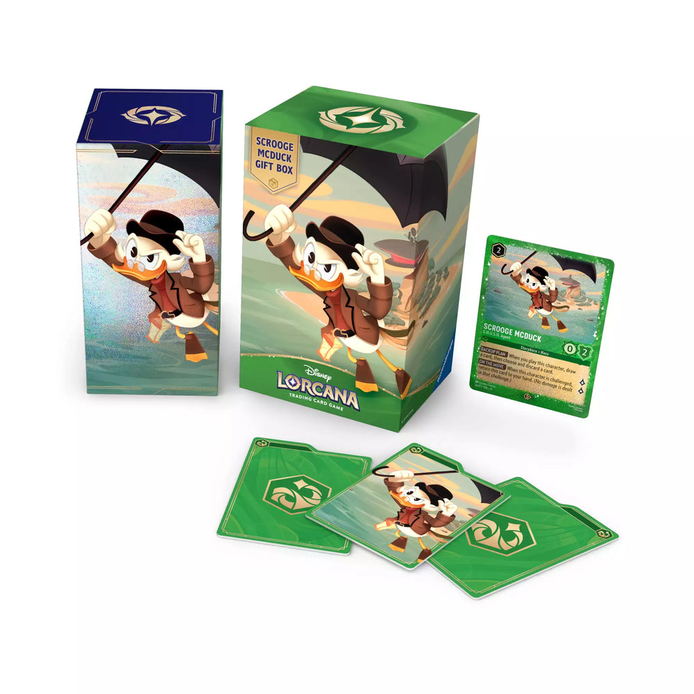 Scrooge McDuck Gift Set, Disney Lorcana Trading Card Game by Ravensburger (Inverell)