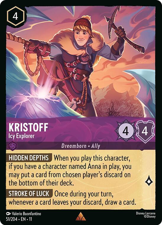 Kristoff - Icy Explorer (51/204) (Winterspell)
