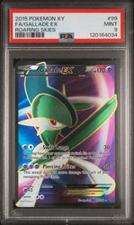 2015 POKEMON XY ROARING SKIES #99 FA/GALLADE EX ROARING SKIES PSA 9