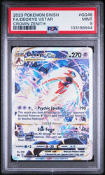 2023 POKEMON SWORD AND SHIELD CROWN ZENITH #GG46 FA/DEOXYS VSTAR CROWN ZENITH PSA 9