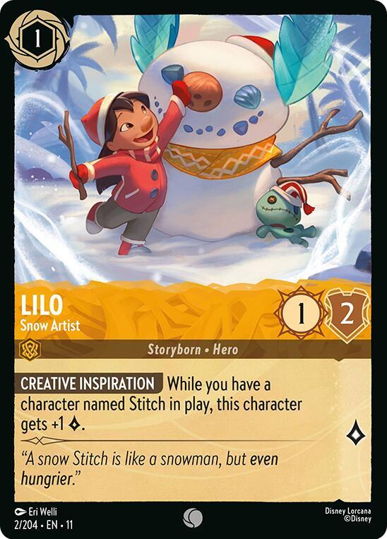 Lilo - Snow Artist (2/204) (Winterspell)
