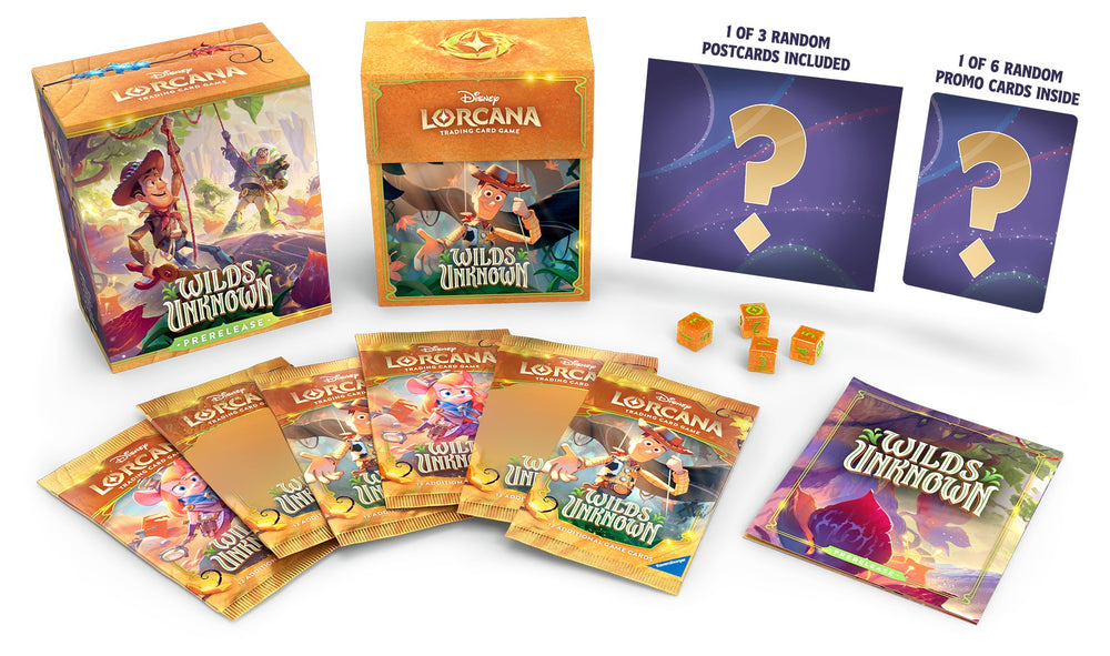 Disney Lorcana TCG – Wild’s Unknown – Pre Release Pack (Inverell)