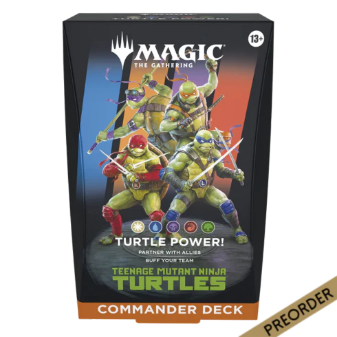 Magic Teenage Mutant Ninja Turtles Commander Deck TMNT (Inverell)