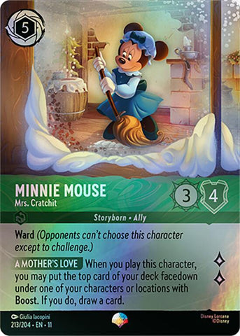 Minnie Mouse - Mrs. Cratchit (Epic) (213/204) (Winterspell)