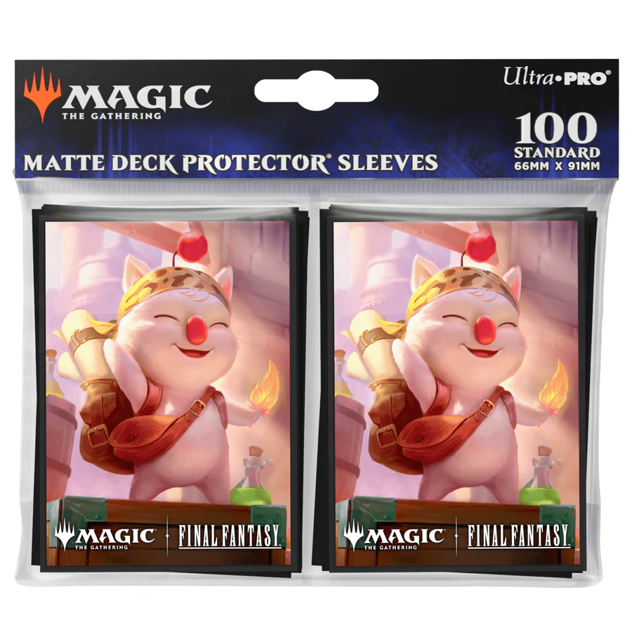 Magic: The Gathering®—FINAL FANTASY™ Stiltzkin, Moogle Merchant 100ct DECK PROTECTOR® Sleeves