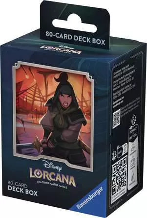 Ravensburger Disney Lorcana TCG: Rise of the Floodborn Deck Box - Mulan