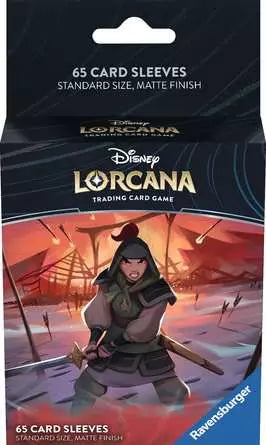 Ravensburger Disney Lorcana TCG: Rise of the Floodborn Card Sleeve Pack - Mulan